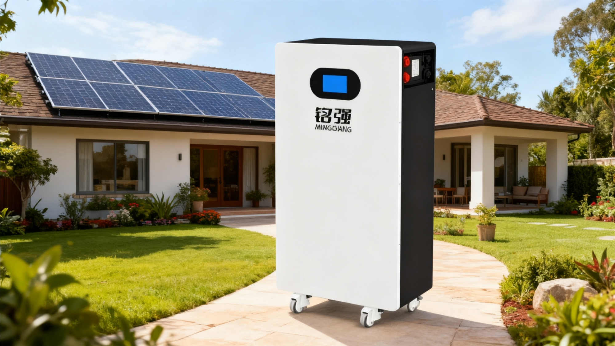 15KWh磷酸铁锂电池在家庭储能系统中的应用