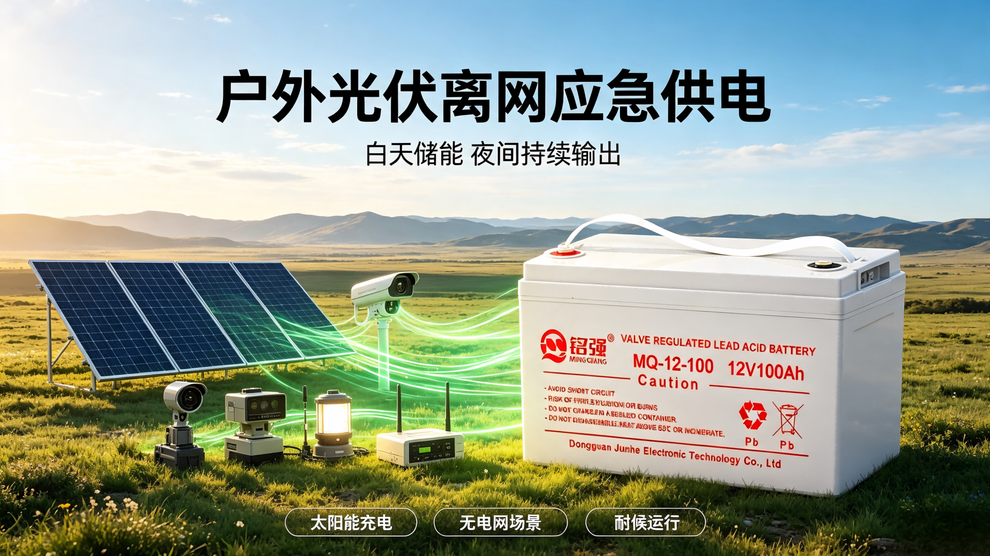 户外光伏离网应急供电