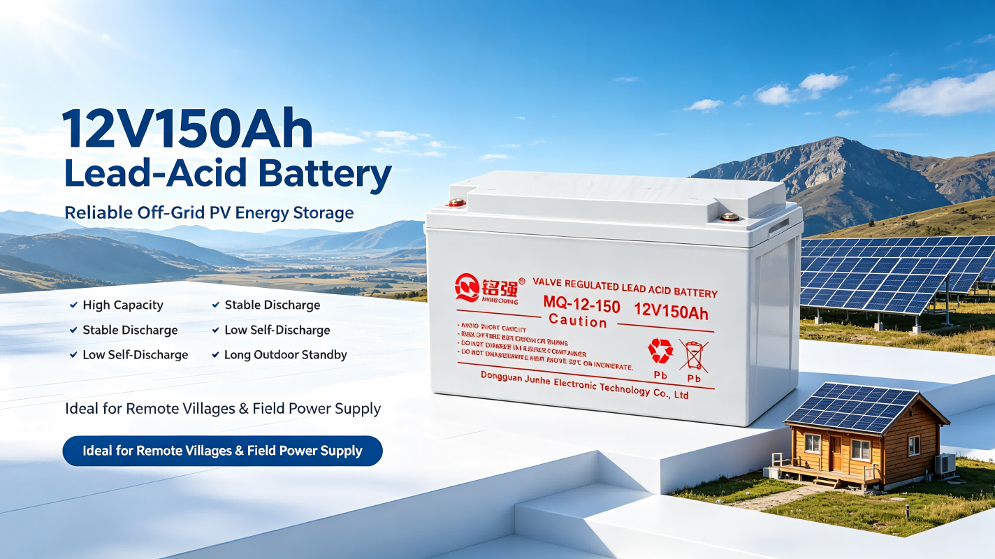 12V150Ah Lead-Acid Battery: A Reliable Choice for Off-Grid PV Energy Storage