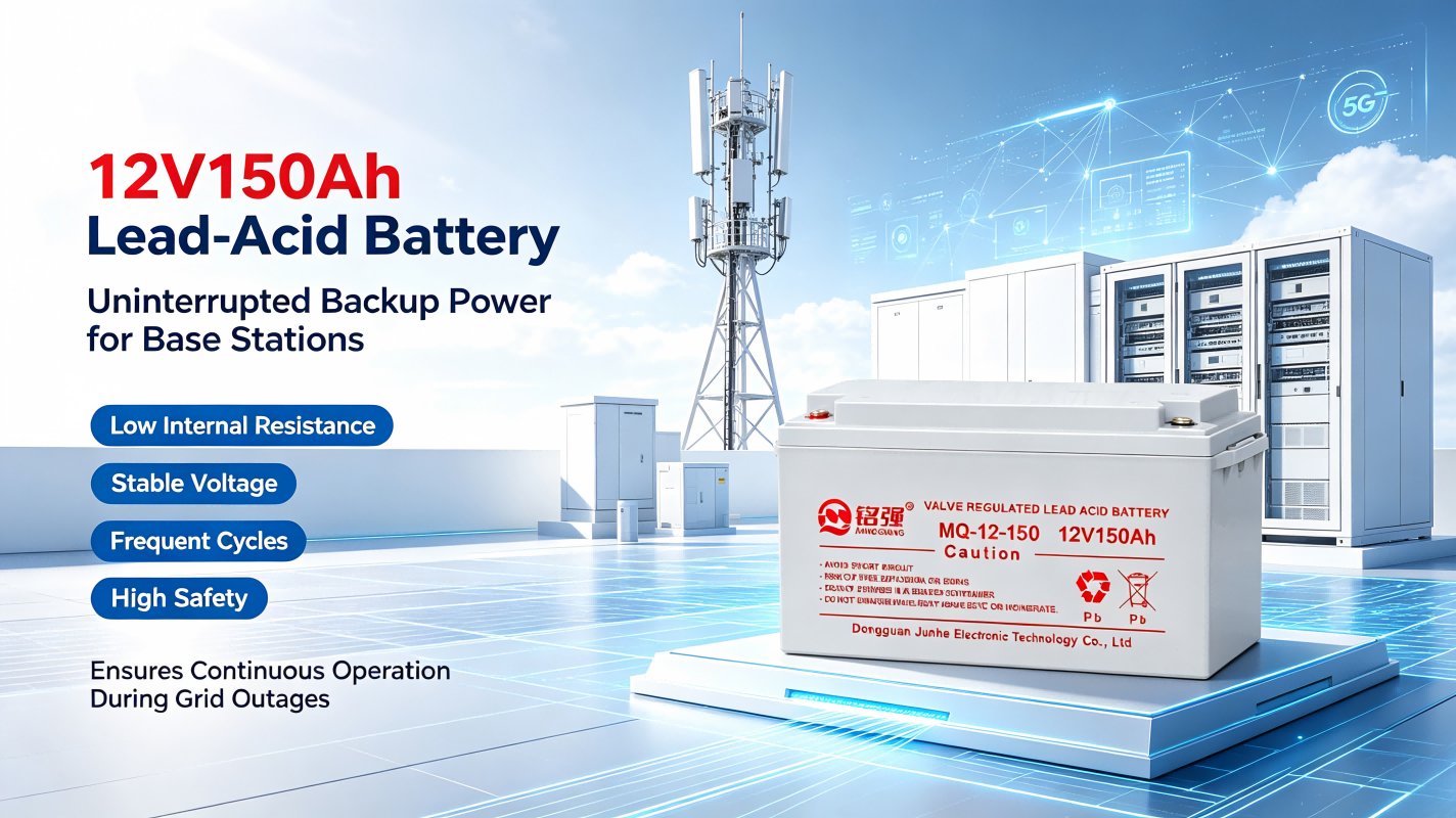 Energy Storage Value of 12V150Ah Lead-Acid Battery for Base Station Uninterrupted Power Supply