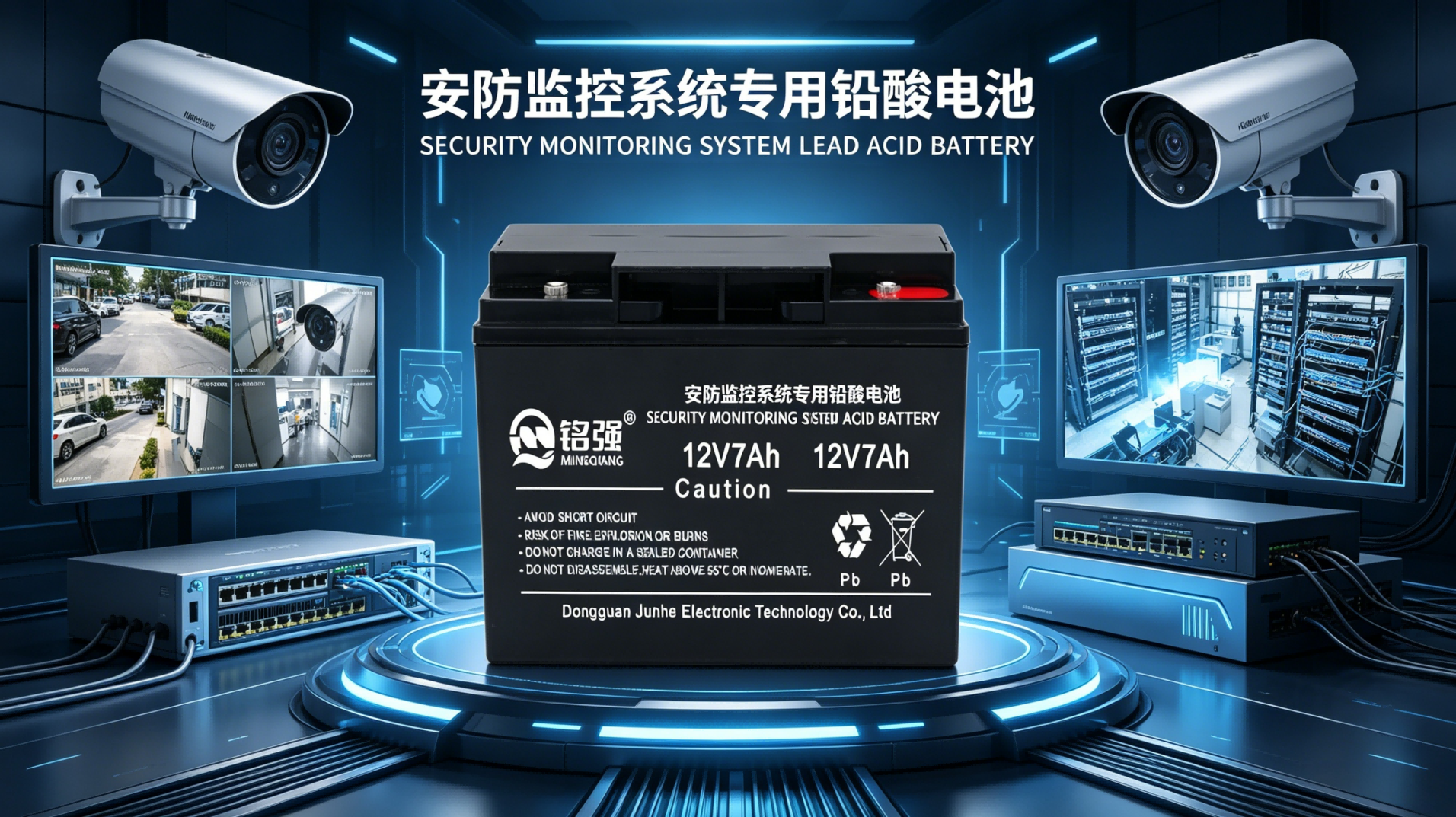 12V7Ah 铅酸电池 安防监控专用电源