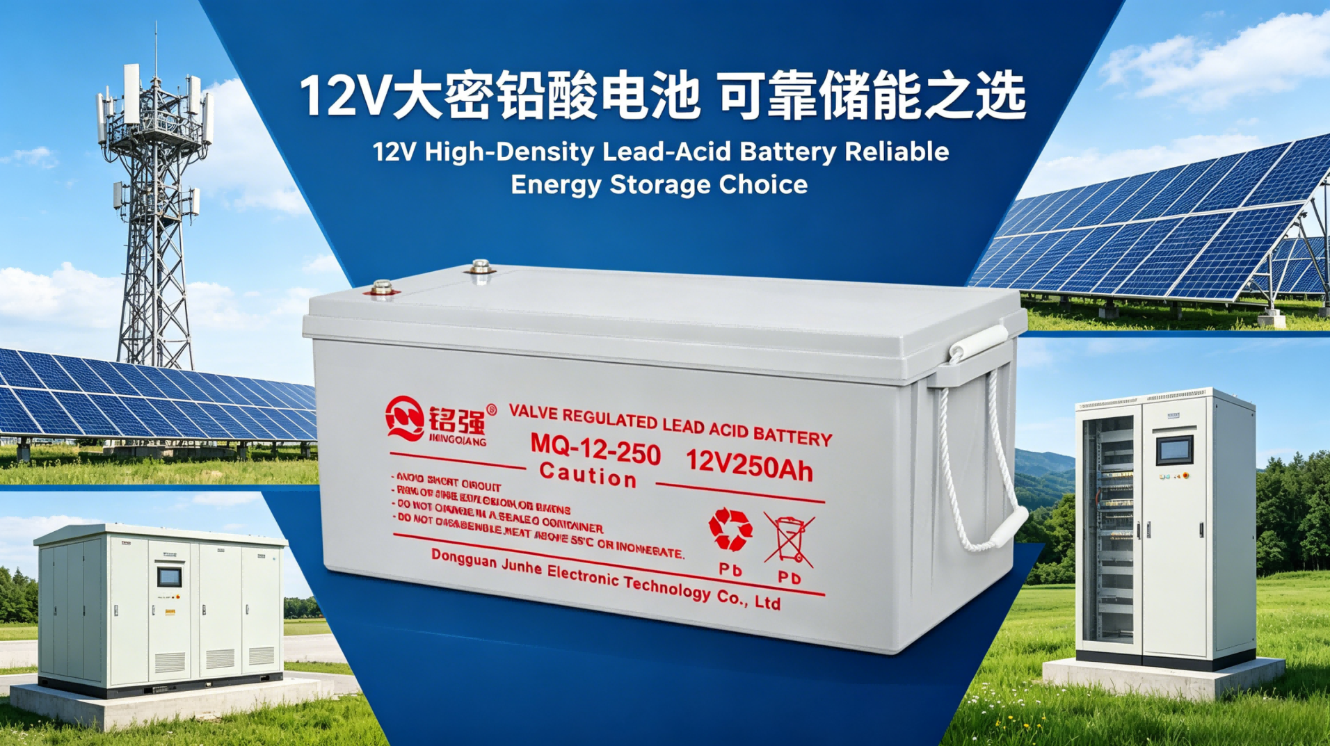大容量长效储能｜12V 大密铅酸电池